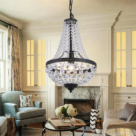 Crystal Pendant Light Ceiling Lamp Luxury Chandelier