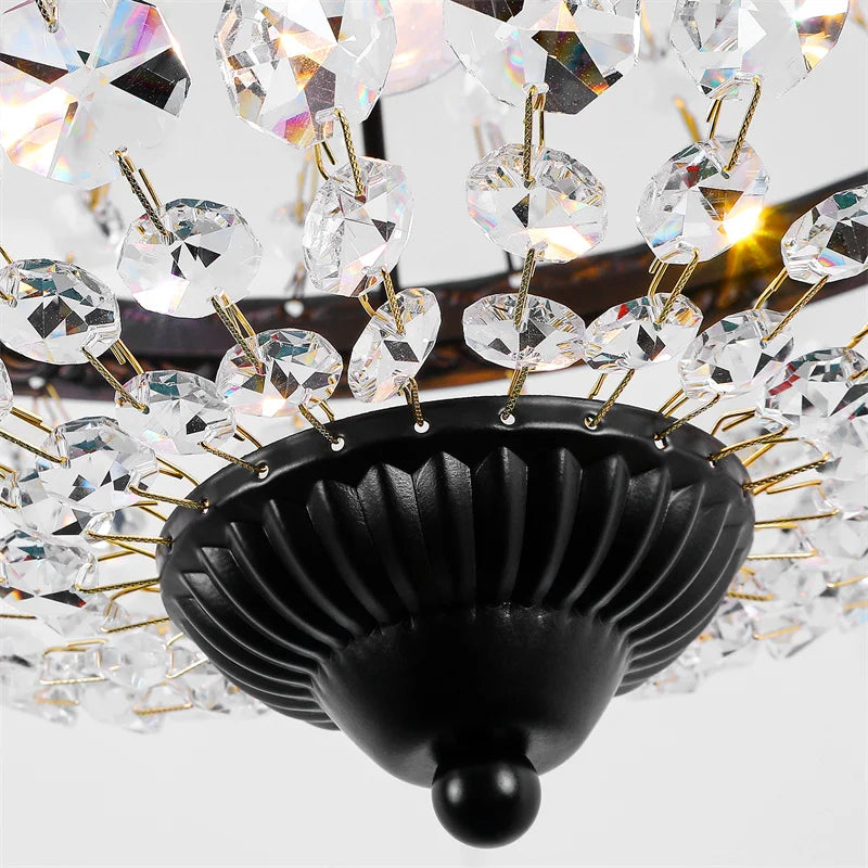 Crystal Pendant Light Ceiling Lamp Luxury Chandelier