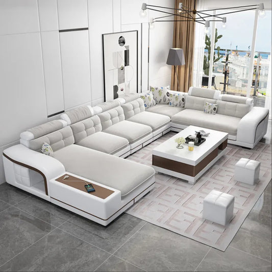 Luxury Corner detachable washable cloth in modern Loft Apartment or Villa