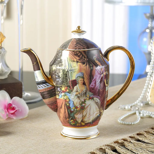 Stunning Vintage Bone China High End Tea Pots British Ceramic Teapots