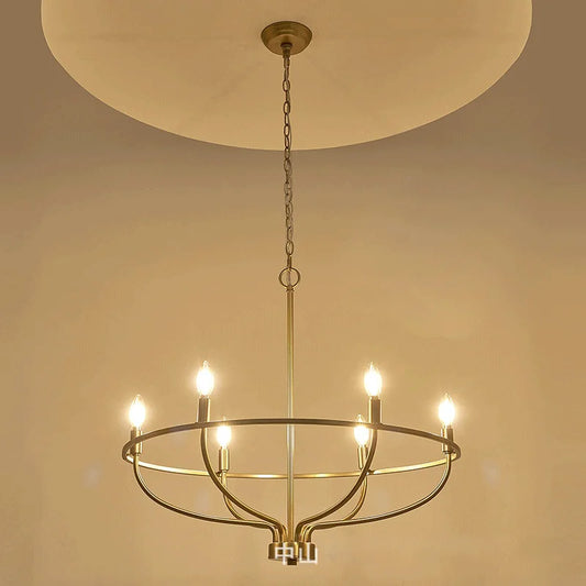 Ceiling Chandelier Pendant Modern Dining Room Light Ring Lighting
