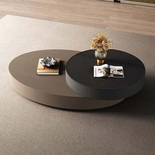 Japanese Modern Coffee Tables Rotate Design
