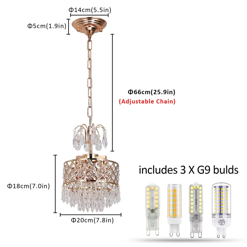 Modern Pendant Lights Luxury Led Chandelier Ceiling Lamp